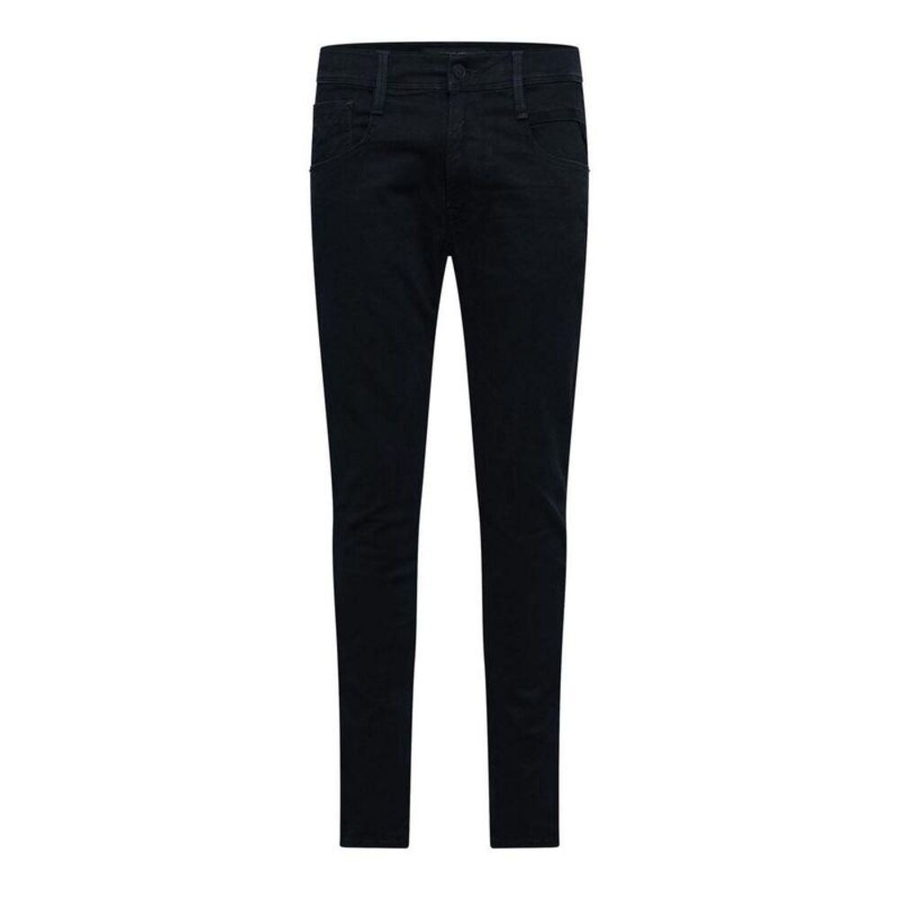 Replay Mens Anbass Cotton Blend Slim Jeans / Blue